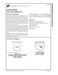 National Semiconductor IC 6.9V LM329DZ.. Volt Ref Precision