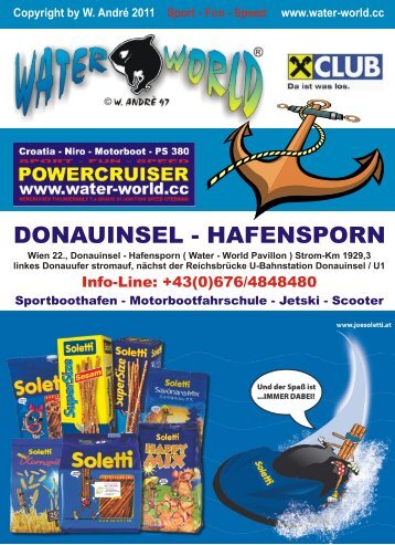 DONAUINSEL - HAFENSPORN - Willkommen bei Water World