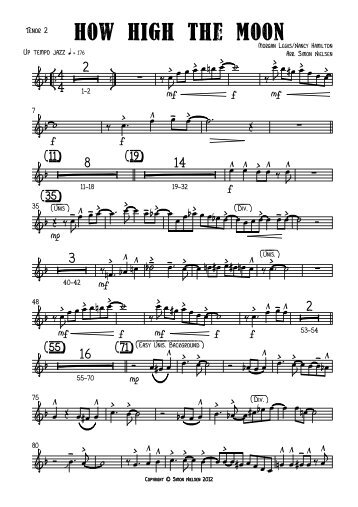 How High The Moon - Tenor 2.pdf