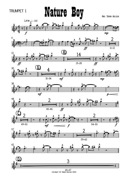 Nature Boy - Trumpet 1.pdf