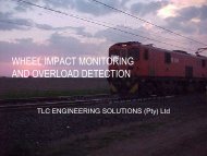 WIMWIM - Wheel Impact Monitoring - TLC Engineering Solutions