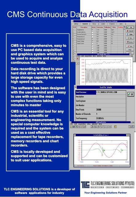 CMS32 - Continuous Monitoring (pdf download 700kb) - TLC ...