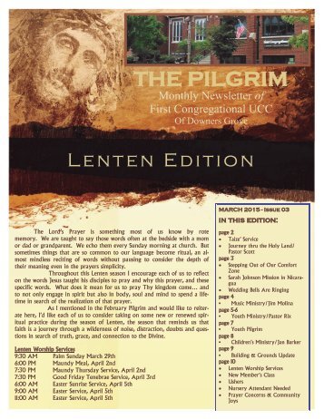 THE PILGRIM