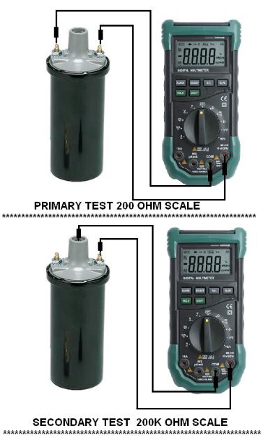 Testing sale ignition coil