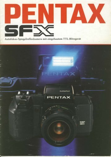 Autofokus-Spiegelref lexkamera mit ... - Schmickis Pentax Seite