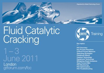 Fluid Catalytic Cracking - Global Technology Forum