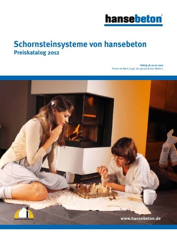 Gute geht nach oben: Schornsteinsysteme von hansebeton