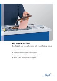 LPKF MiniContac RS Professional stand-alone ... - Pannoncad