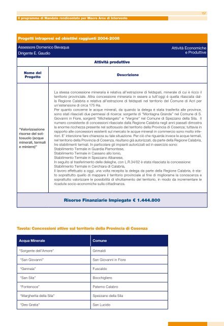 scarica versione in PDF - Provincia di Cosenza