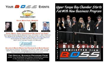 brochure - Upper Tampa Bay Chamber of Commerce