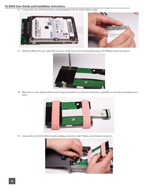 XL-SATA User Guide and Installation Instructions - Sound Devices ...