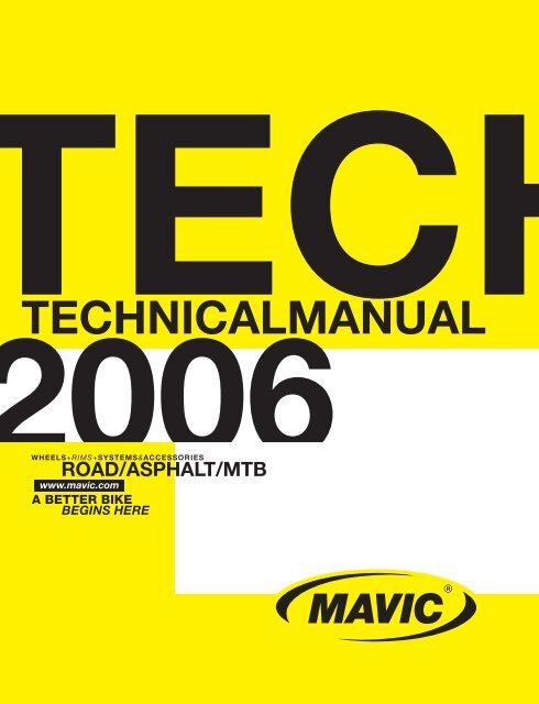 MT 01_07.indd - tech mavic