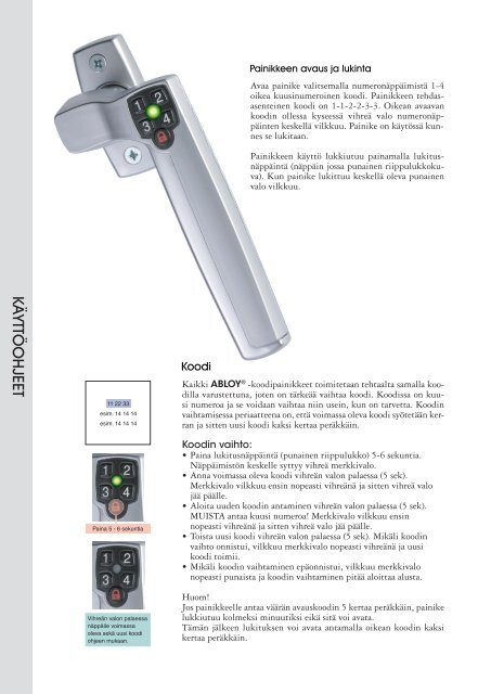 Turvaa lapsille ja aikuisille - Abloy Oy