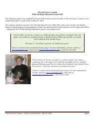 Norene Gilletz's Lunch 'n Learn Low Iodine Diet Recipes