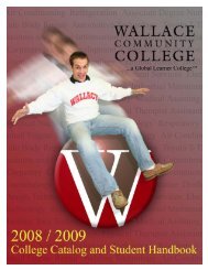 2008-2009 - Wallace Community College