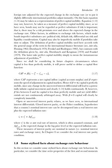 Exchange Rate Economics: Theories and Evidence