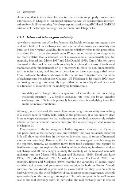 Exchange Rate Economics: Theories and Evidence