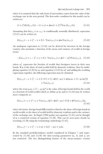 Exchange Rate Economics: Theories and Evidence