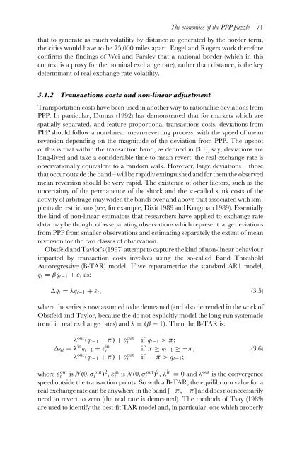 Exchange Rate Economics: Theories and Evidence