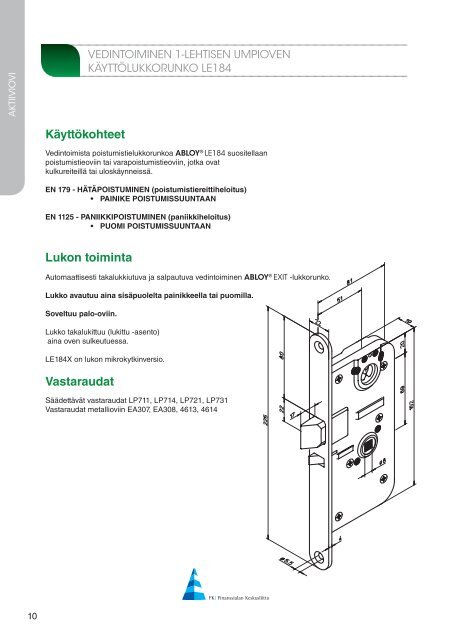 Lataa (4 Mb) - Abloy Oy