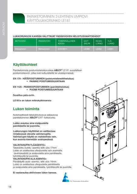 Lataa (4 Mb) - Abloy Oy