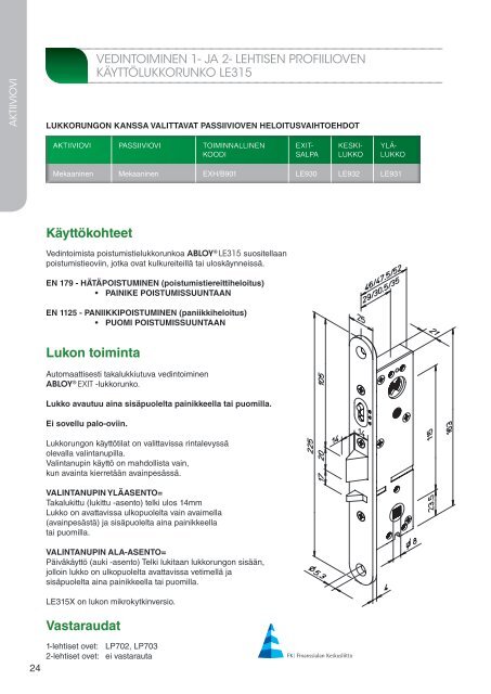 Lataa (4 Mb) - Abloy Oy