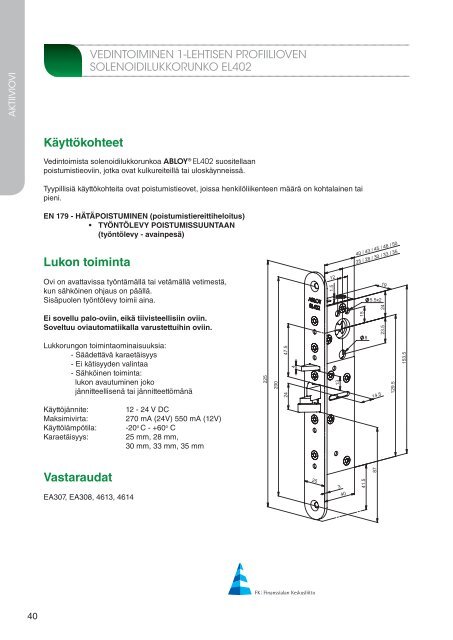 Lataa (4 Mb) - Abloy Oy