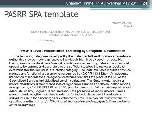 Understanding PASRR Categorical Decisions - pasrr.org