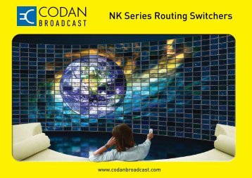 NK Series Routing Switchers - Studio Hamburg