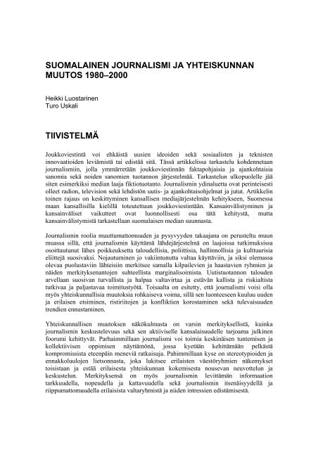 Lataa PDF - Sitra