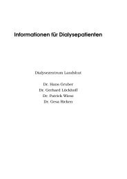 Informationen für Dialysepatienten - dialyse-la.de
