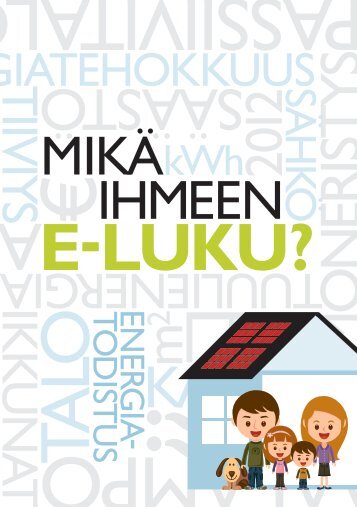 Mikä ihmeen E-luku? - Asuntomessut