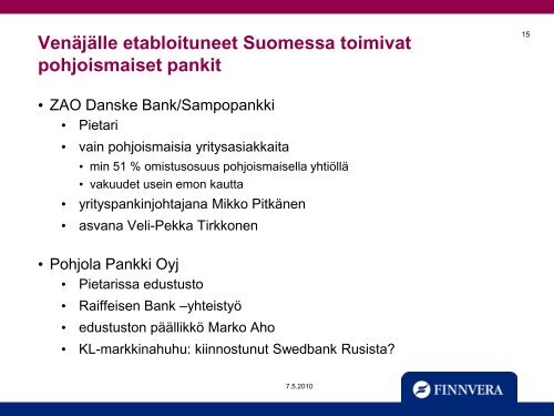 Yritysten rahoitusmahdollisuuksia lainoin, takauksin ja ... - Sitra