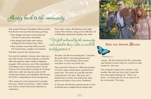 Stories From Tinicum: New Conservancy Brochure tells the inspiring ...