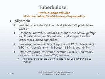 M. tuberculosis TB