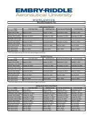 2012-2013 Academic Calendar - Worldwide