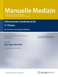 Elektronischer Sonderdruck fÃ¼r Das alternde Knie ... - Prof. Dr. Tilscher