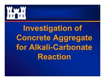 Potential Concrete Growth Resulting from Adverse Reaction ...