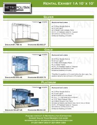 Rental Exhibit 1A 10' x 10' - International Franchise Expo