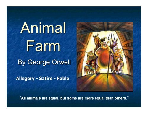 Animal Farm Background Slideshow