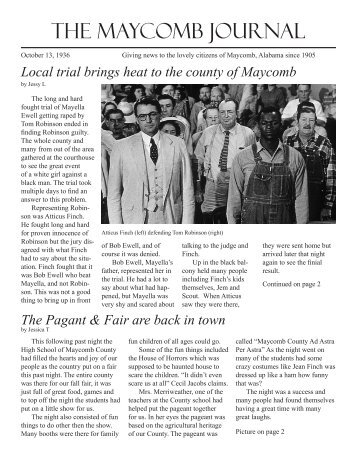 THE MAYCOMB JOURNAL