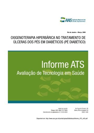 Oxigenoterapia HiperbÃ¡rica no Tratamento de Ãlceras DiabÃ©ticas ...