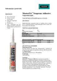 MasterFixÂ® Neoprene Adhesive Neoprenski lepak