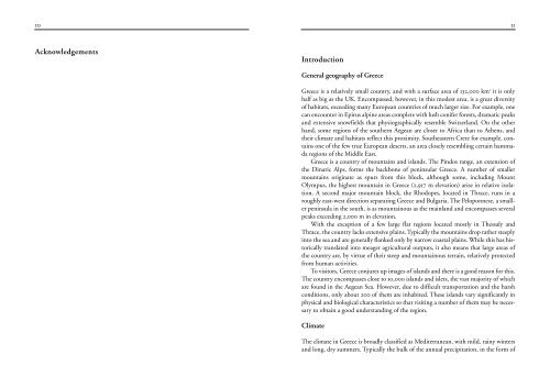 Introduction Acknowledgements