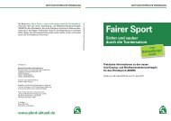 Fairer Sport Sicher und  sauber durch die ... - Pferdeklinik Barkhof