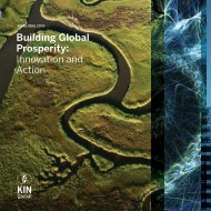 Building Global Prosperity: Innovation and Action - KIN Global