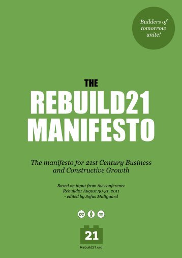 Rebuild Manifesto as PDF - Rebuild21