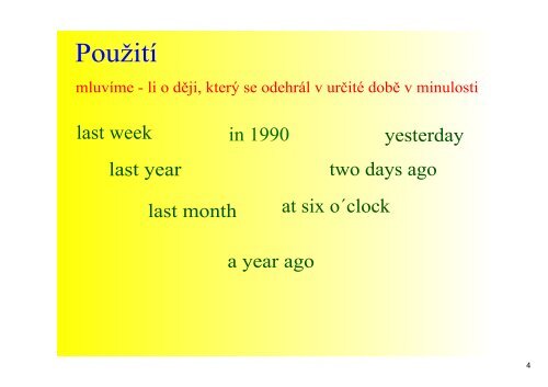 Past simple â Regular Verbs