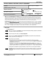 physical residual functional capacity assessment - FM/CFS/ME ...