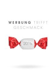 WERBUNG TRIFFT GESCHMACK